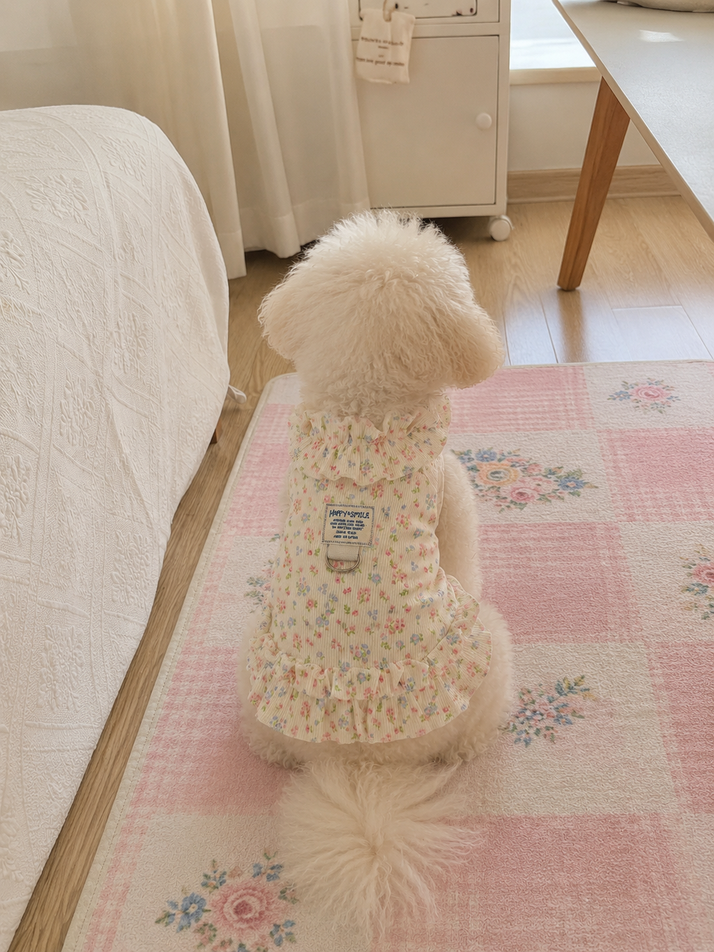 Sunny Daisy Breathable Floral Pet Dress