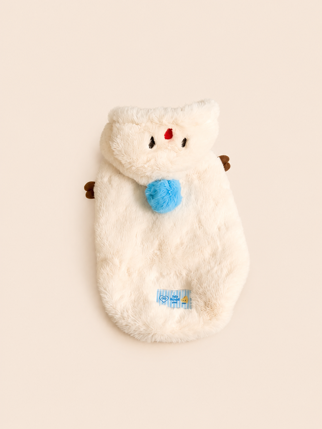 Fluffy Snowman Winter Pet Fleece Vest & Hoodie
