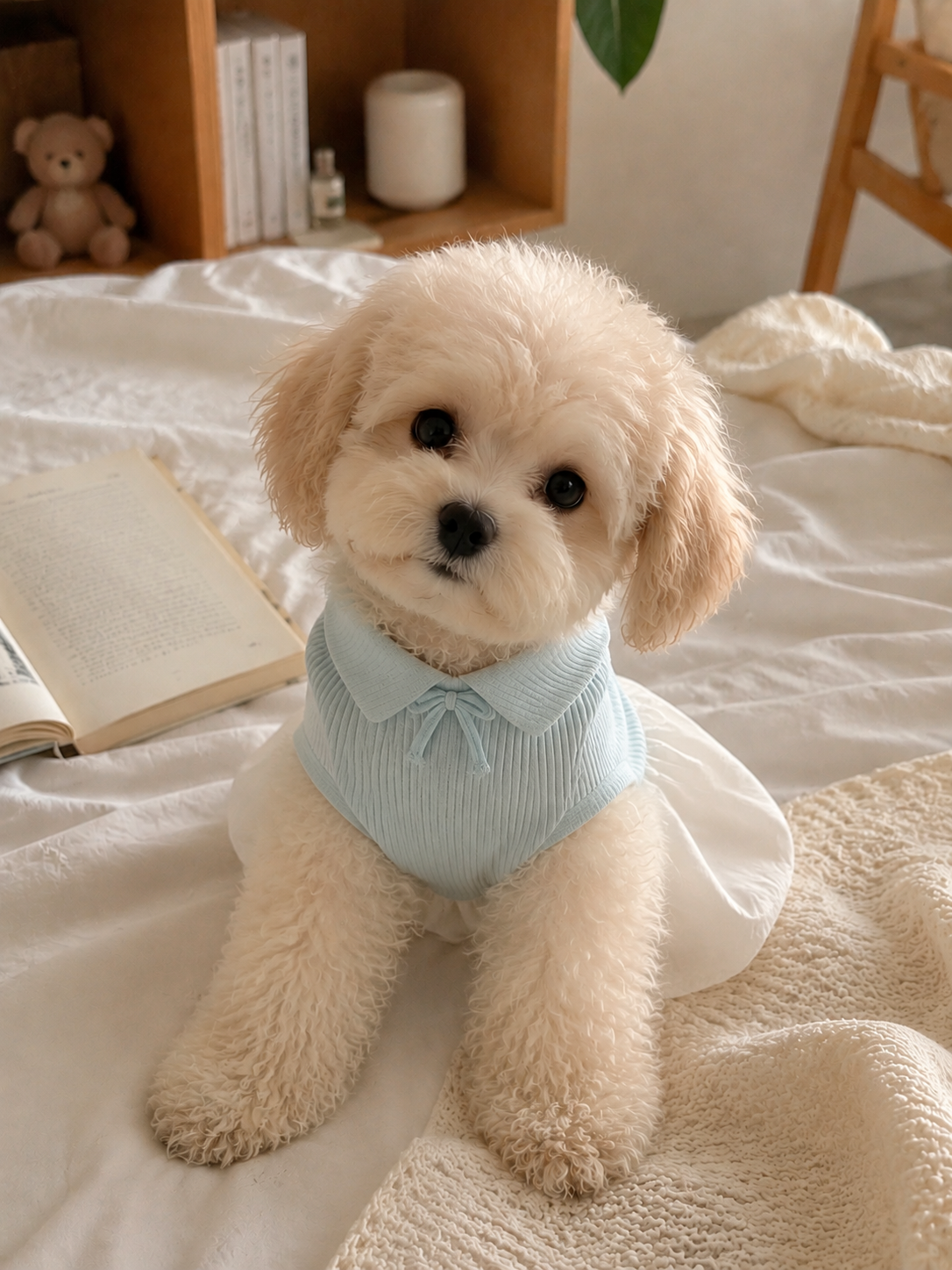 Ruffled POLO Pet Dress