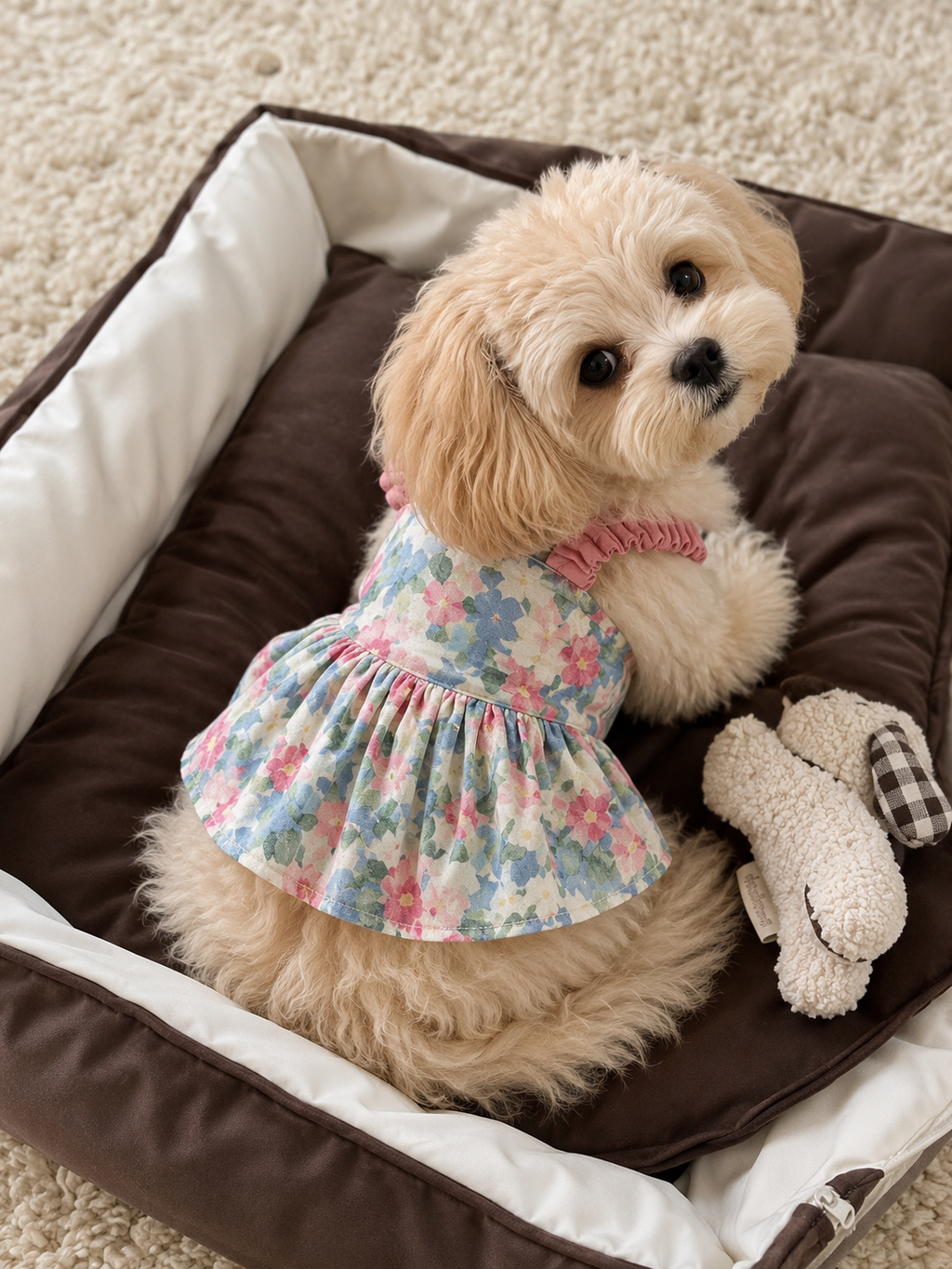Floral Pumpkin Dress
