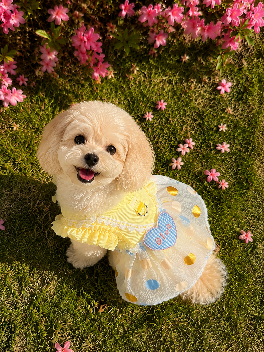 Sweet Heart Pet Bubble Dress