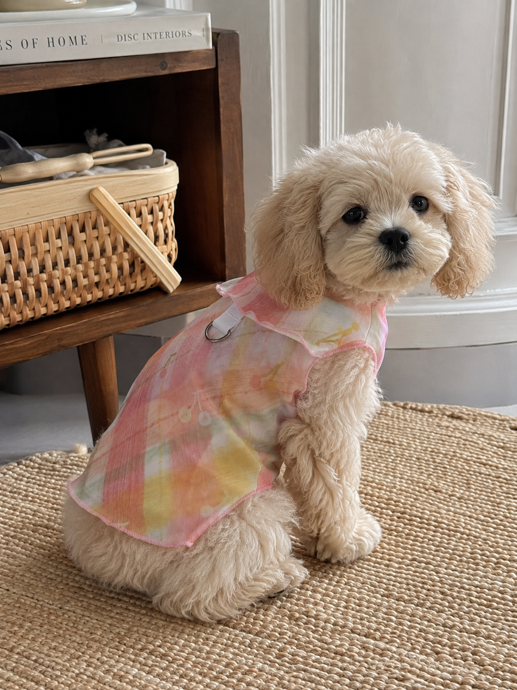 Sweet Cherry Mesh Pet Vest