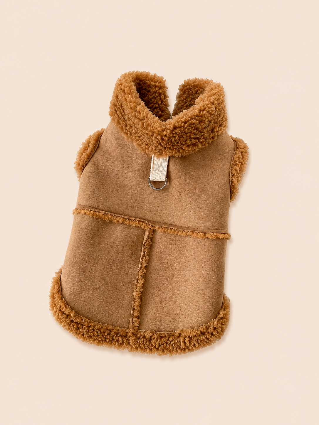 Fleece Vest with Built-in Harness Ring
