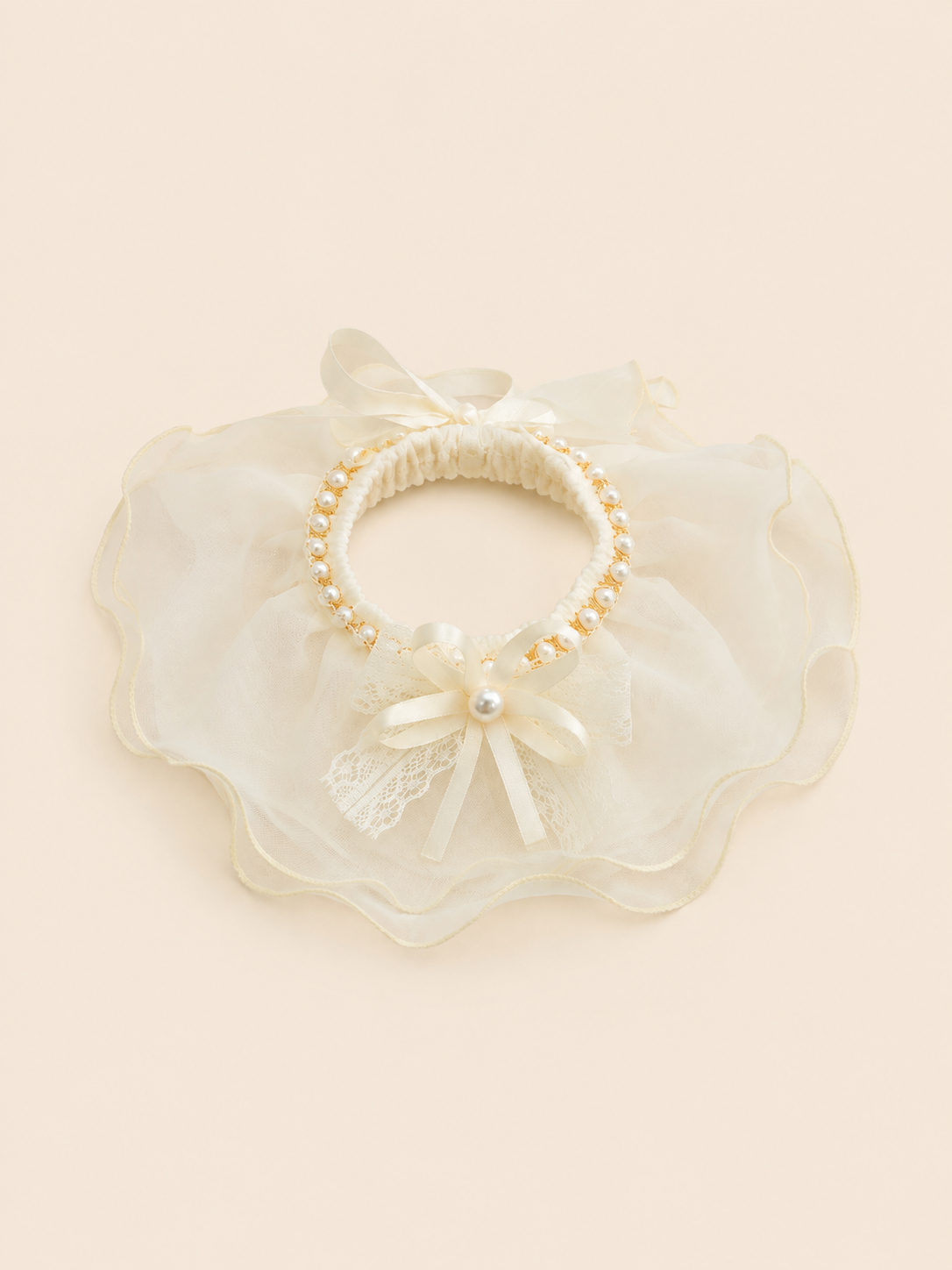 Princess Bow Pet Collar